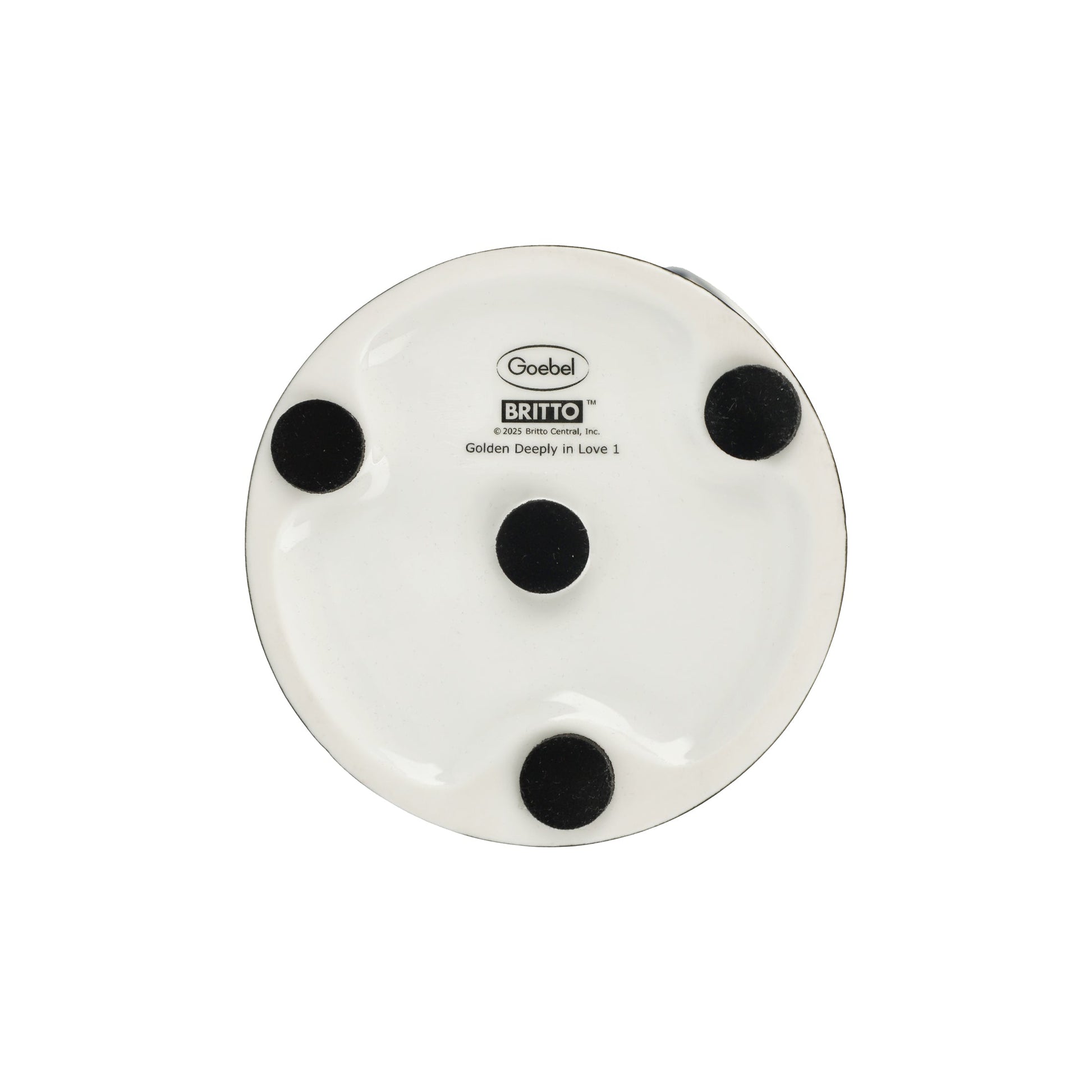 Goebel Golden Deeply In Love I - Romero Britto-Goviers