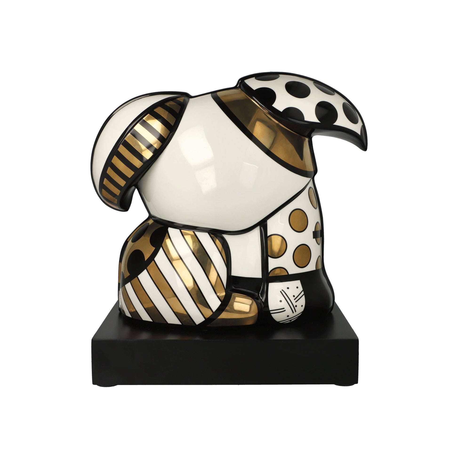 Goebel Golden Ginger Dog - Romero Britto-Goviers