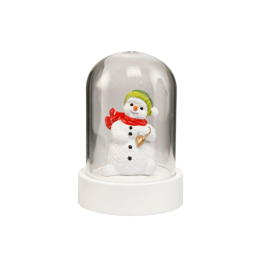 Goebel Kind Greetings Snowman - Glass Dome-Goviers