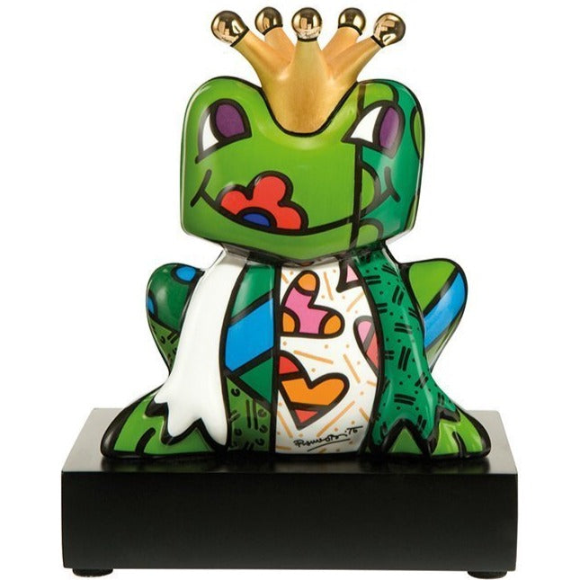 Goebel Romero Britto Prince Frog-Collectables-Goviers