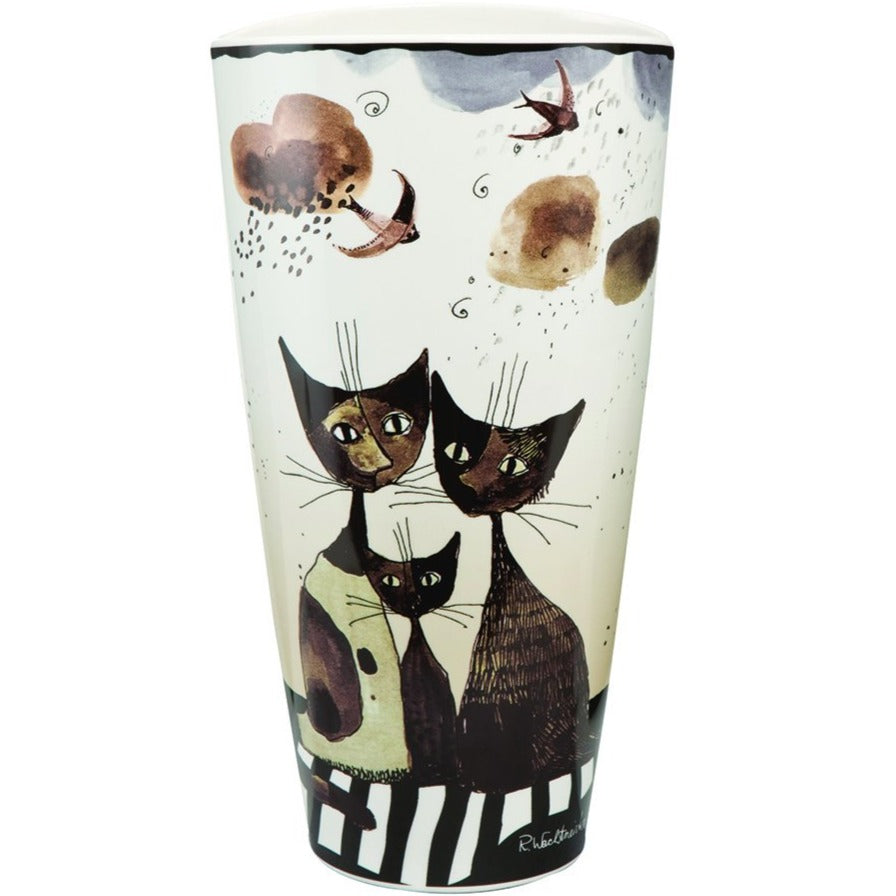 Goebel Virgola E Sua Famiglia Vase-Home Accessories-Goviers