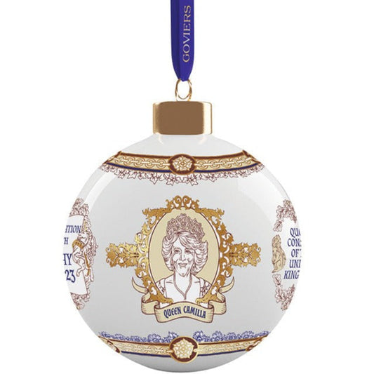 Goviers Exclusive Queen Consort Coronation Bauble-Royal Commemorative-Goviers