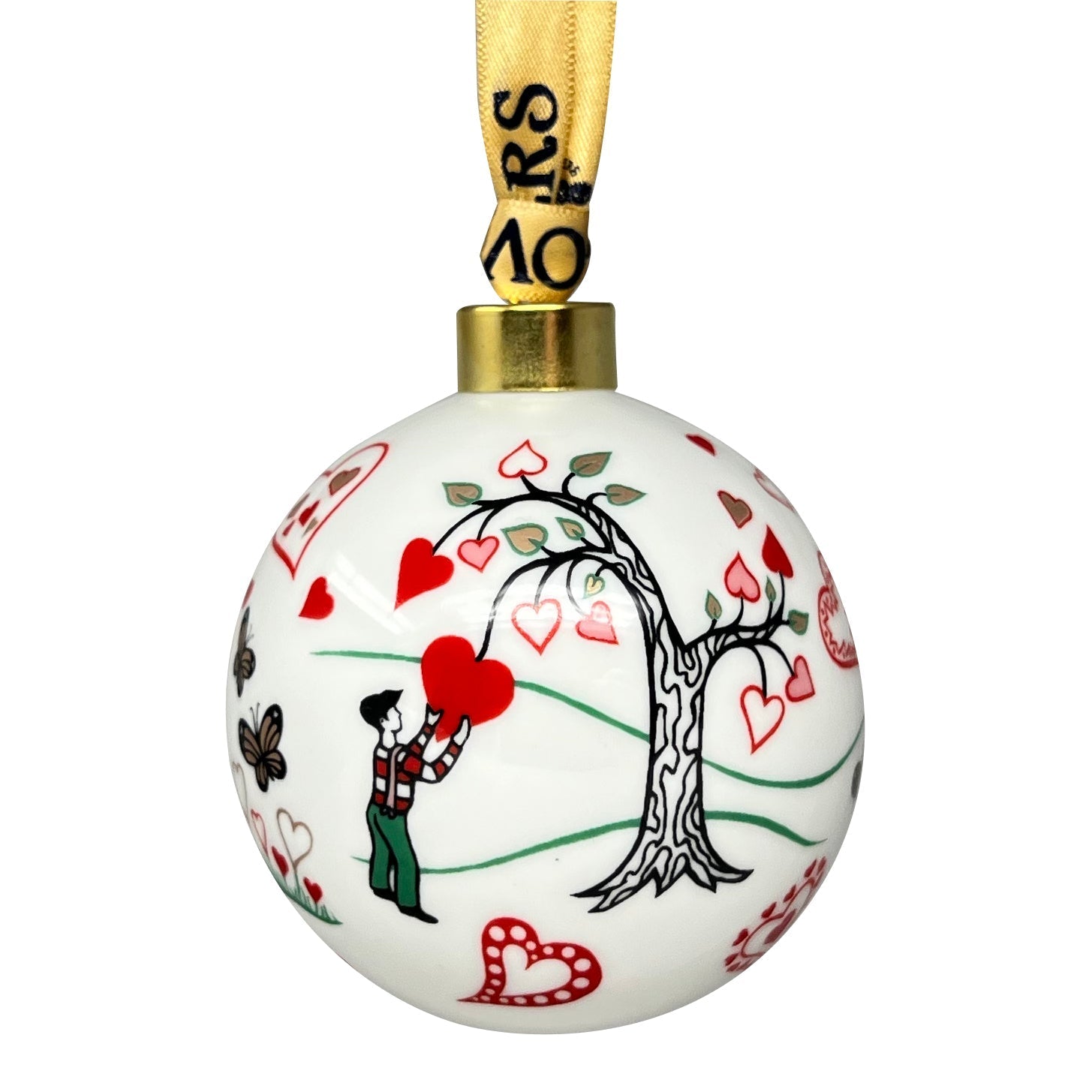 Goviers Heart Bauble CRY Charity