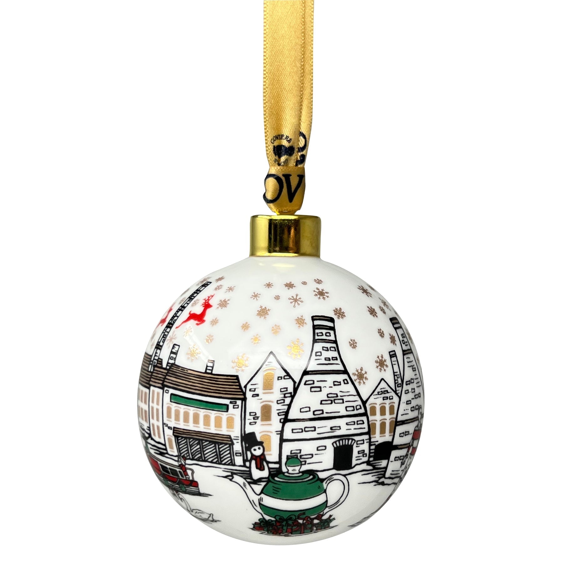 Goviers The Potteries Christmas Bauble