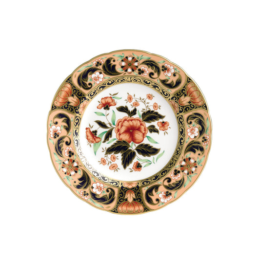 Royal Crown Derby Pink Camellias Accent Plate 21cm