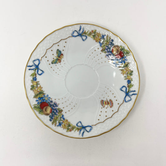 Richard Ginori Farfalle Fiorita Espresso Saucer 12.8cm