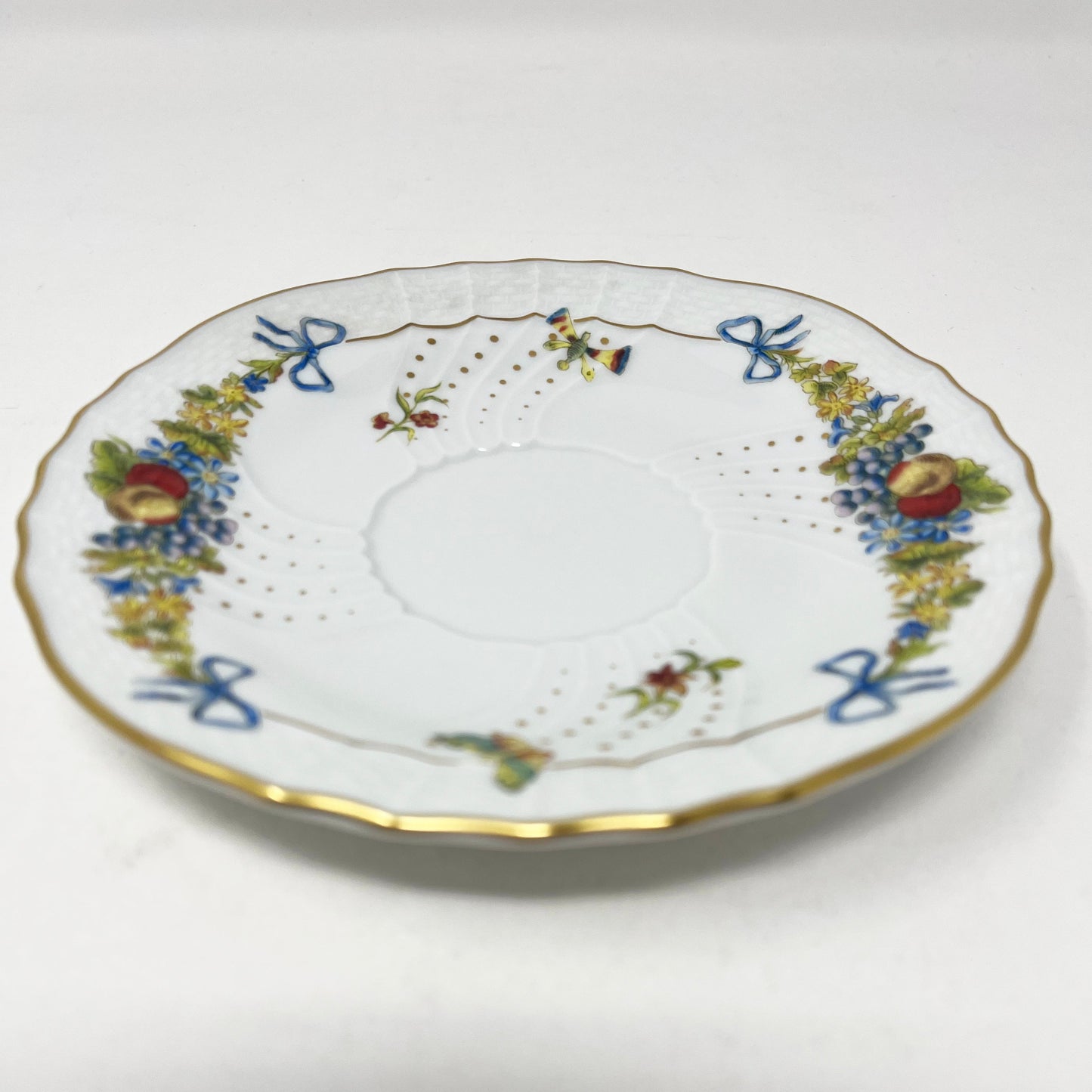 Richard Ginori Farfalle Fiorita Tea Saucer