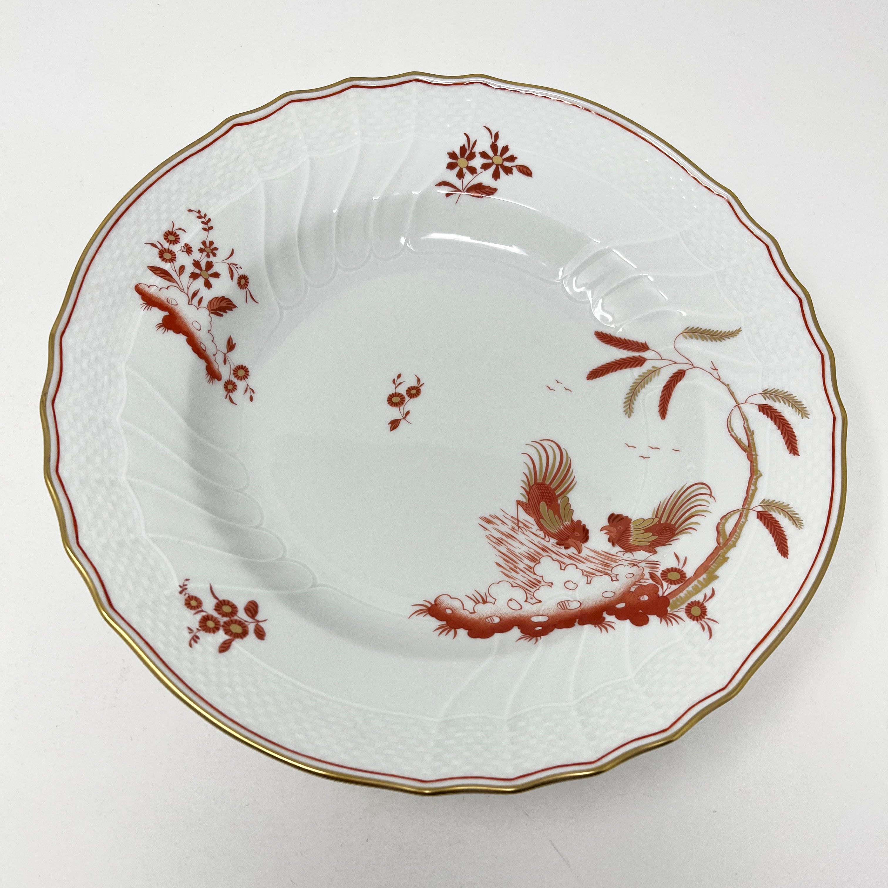 Richard Ginori Galli Rossi Rim Soup Plate 23.5cm