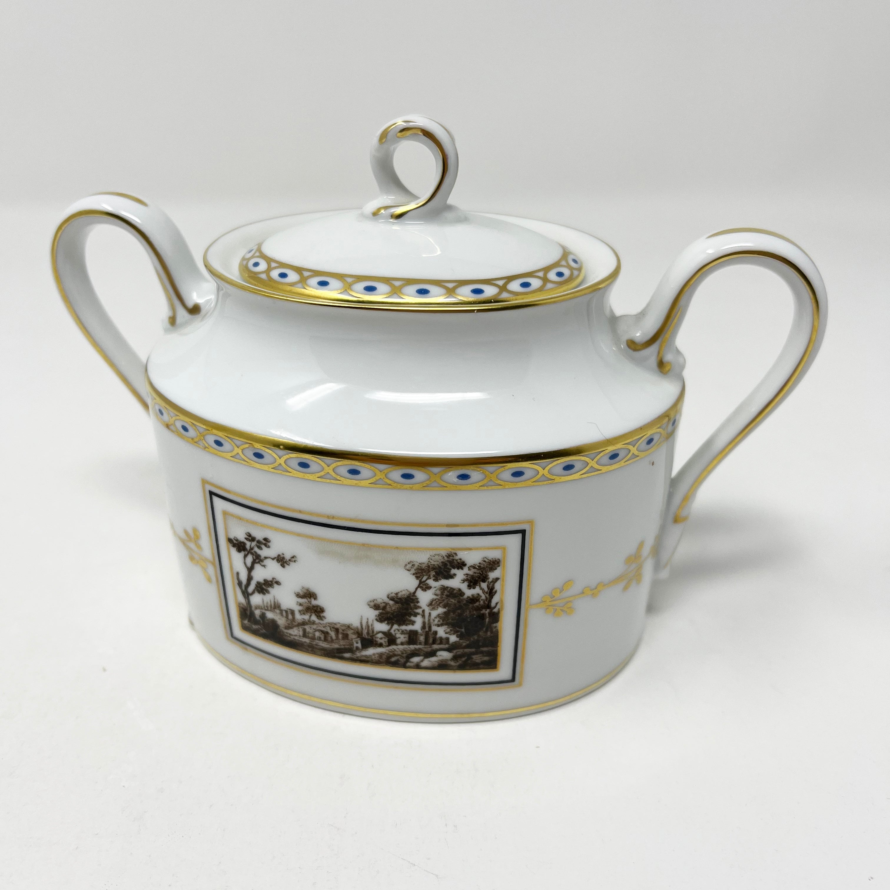 Richard Ginori Fiesole Sugar Bowl