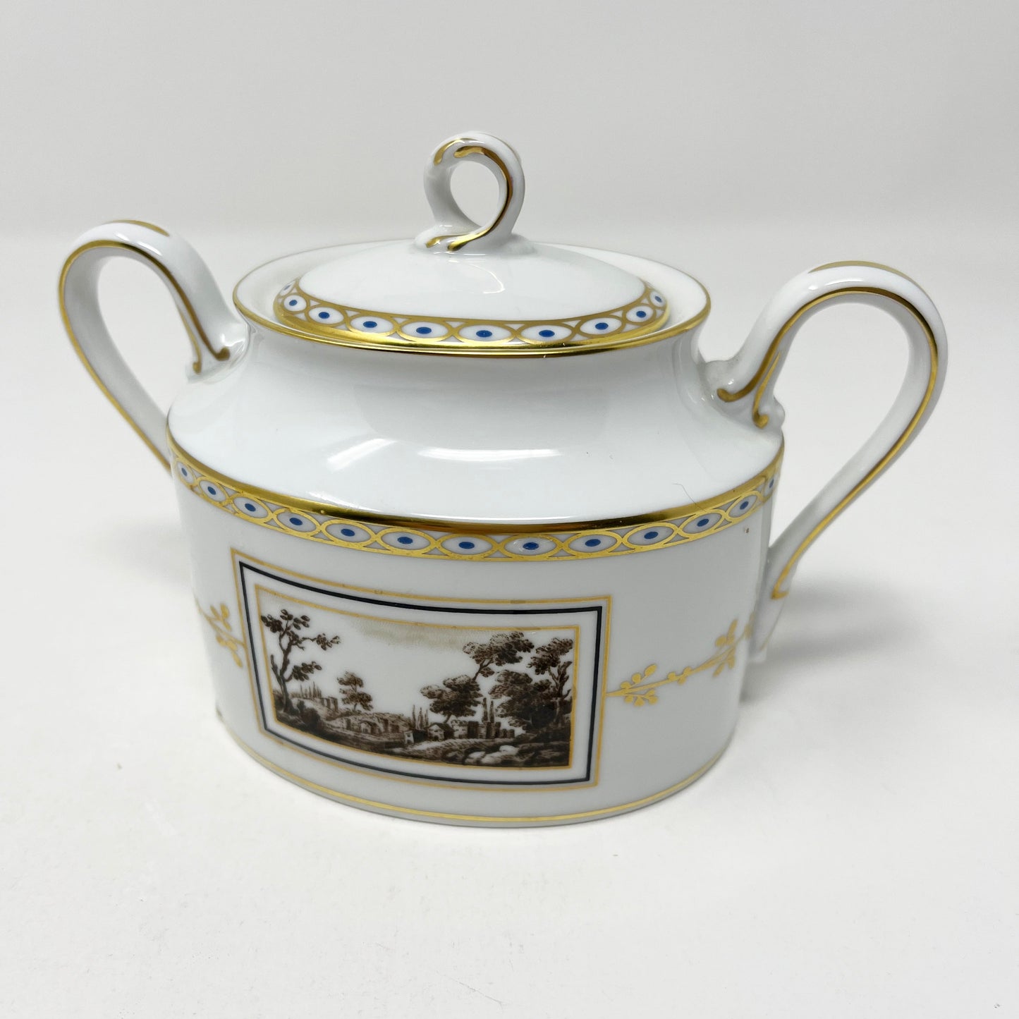 Richard Ginori Fiesole Sugar Bowl