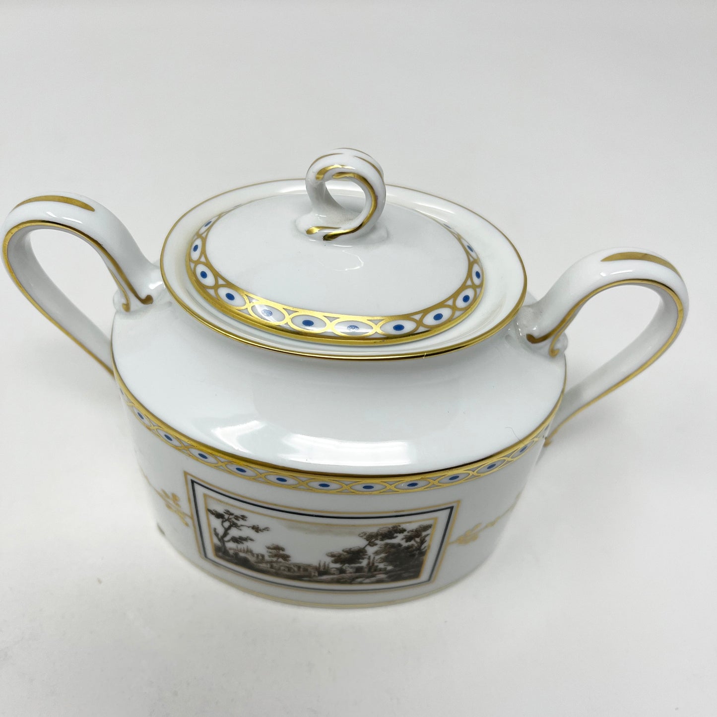 Richard Ginori Fiesole Sugar Bowl