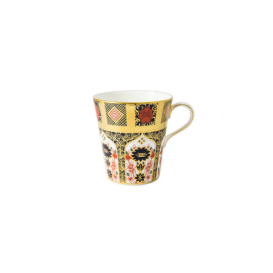 Royal Crown Derby Old Imari Solid Gold Band Mug 300ml