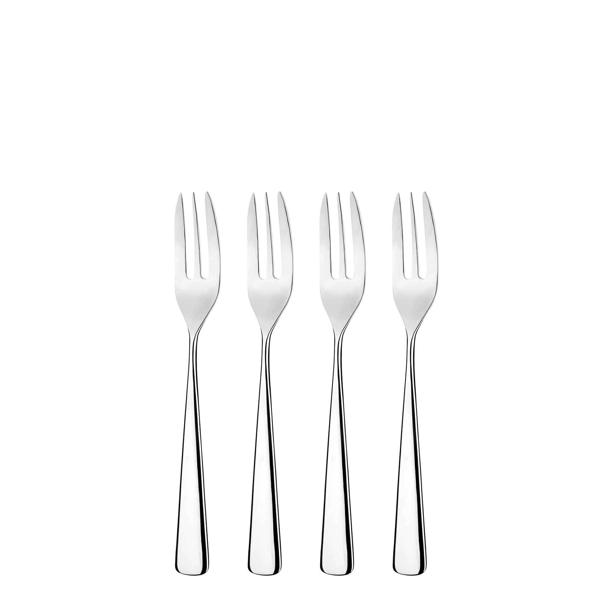 Studio William Karri Mirror 4 Piece Pastry Fork Set