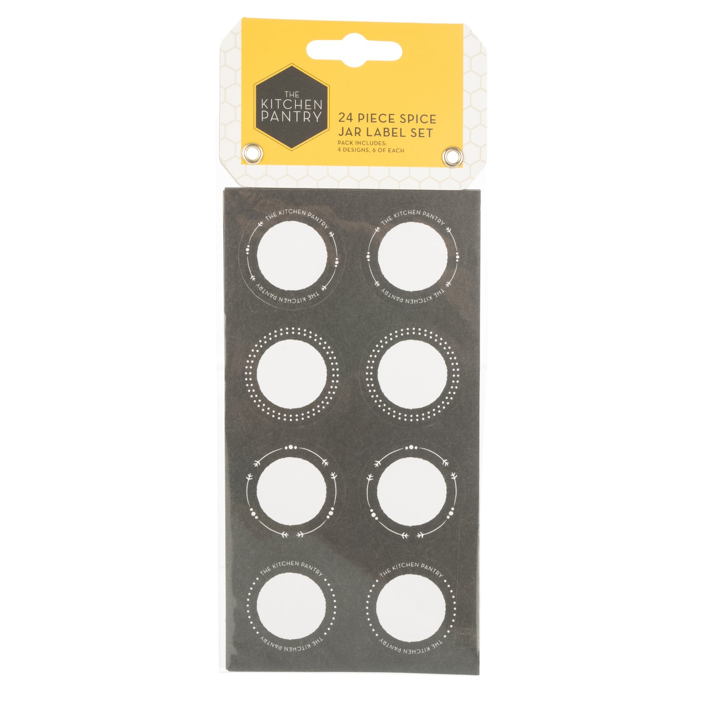 The Kitchen Pantry Spice Jar Label Set of 24