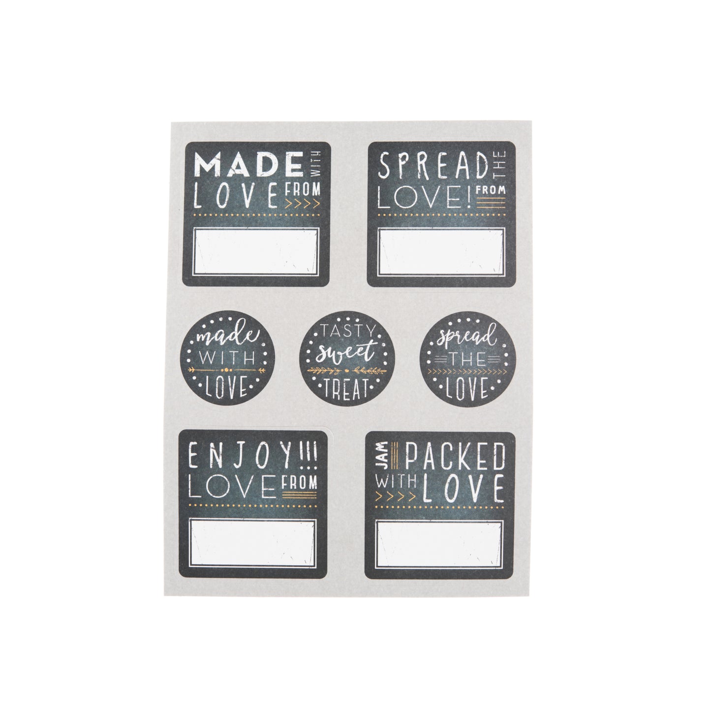 The Kitchen Pantry Chalk Board Label Set of 28