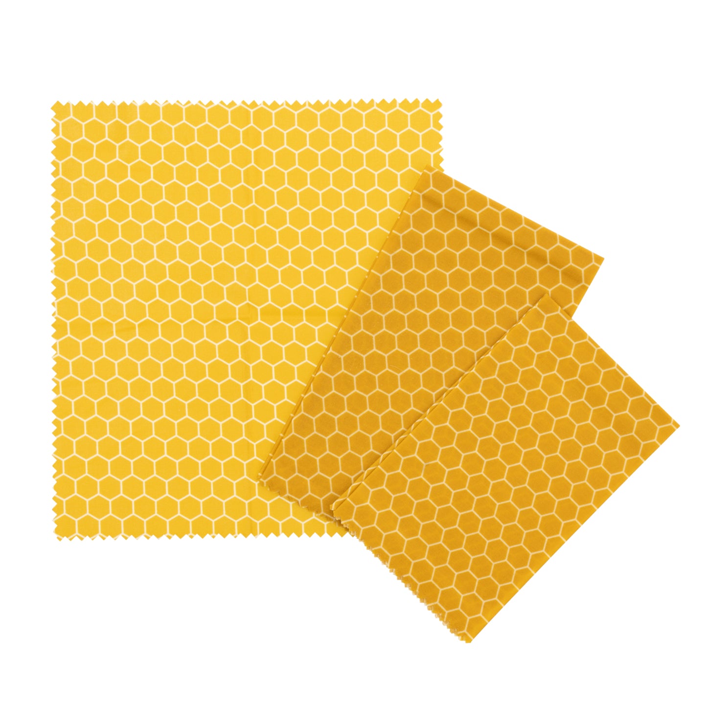 The Kitchen Pantry Yellow Beeswax Wraps Set of 3