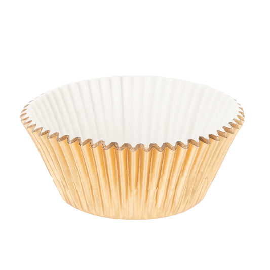 The Kitchen Pantry Cupcake Cases - Gold Set of 48