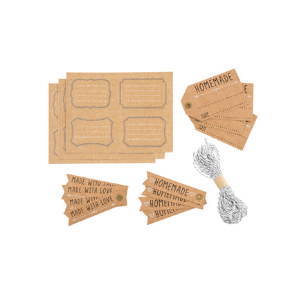 The Kitchen Pantry Tag And Label Set of 12