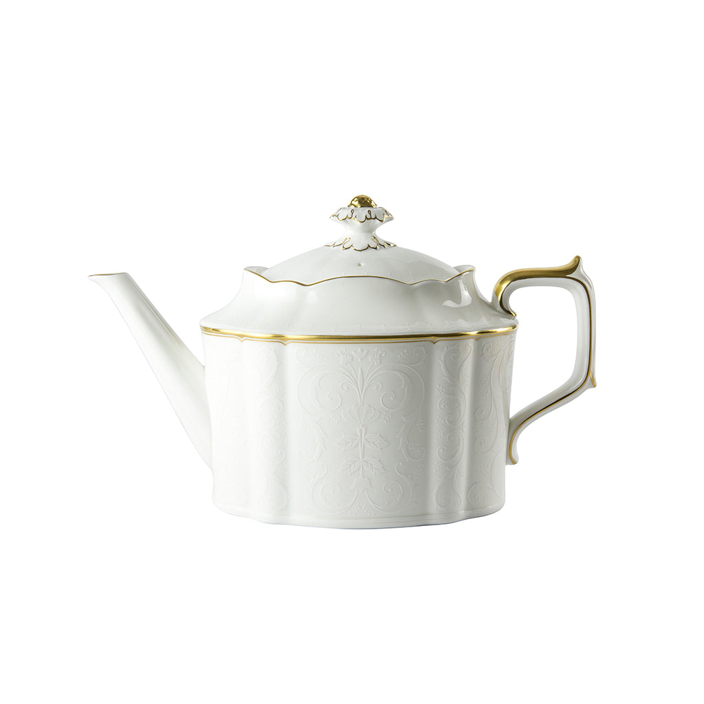 Royal Crown Derby Darley Abbey Pure Gold Teapot 1.65L