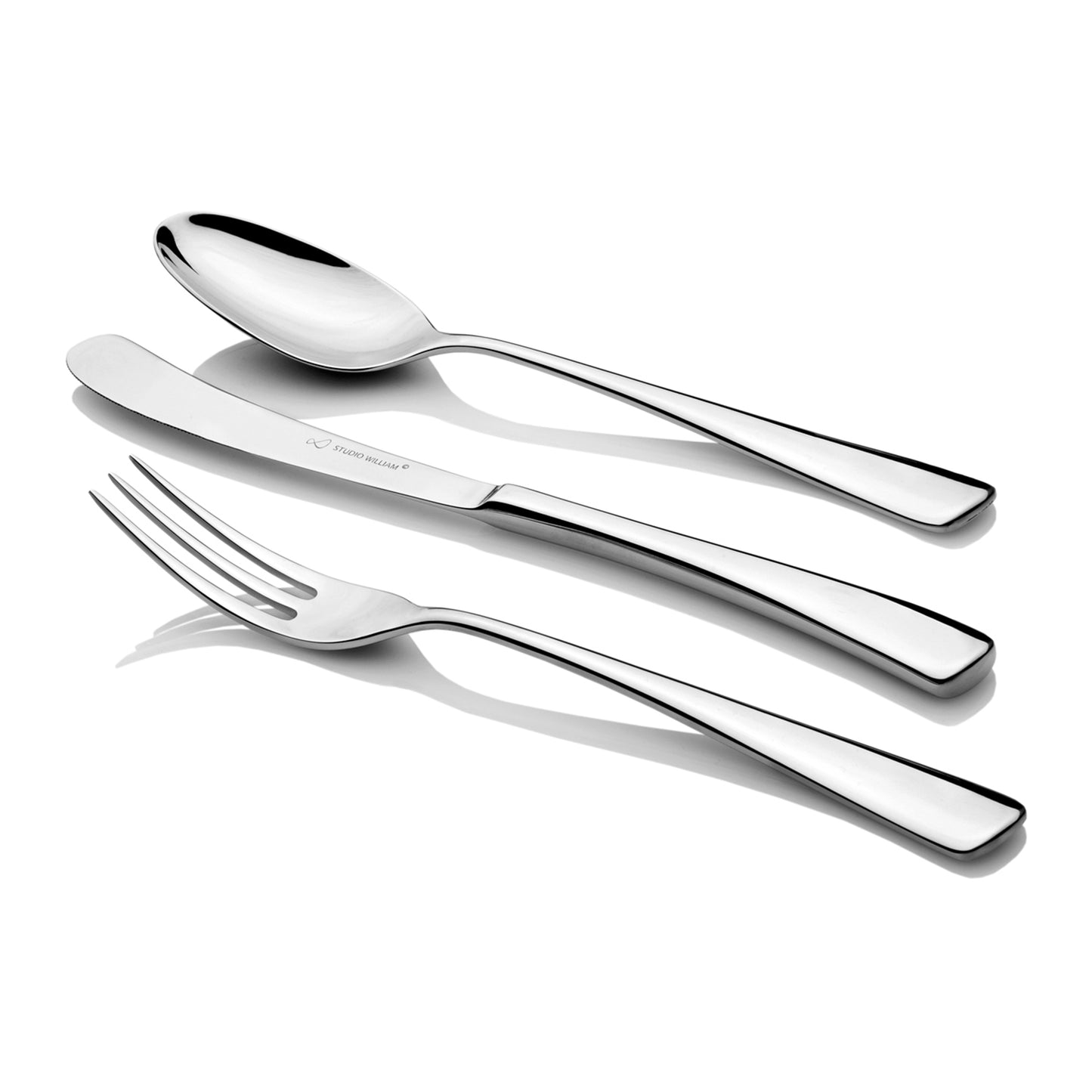 Studio William Larch Mirror 7 Piece Cutlery Set