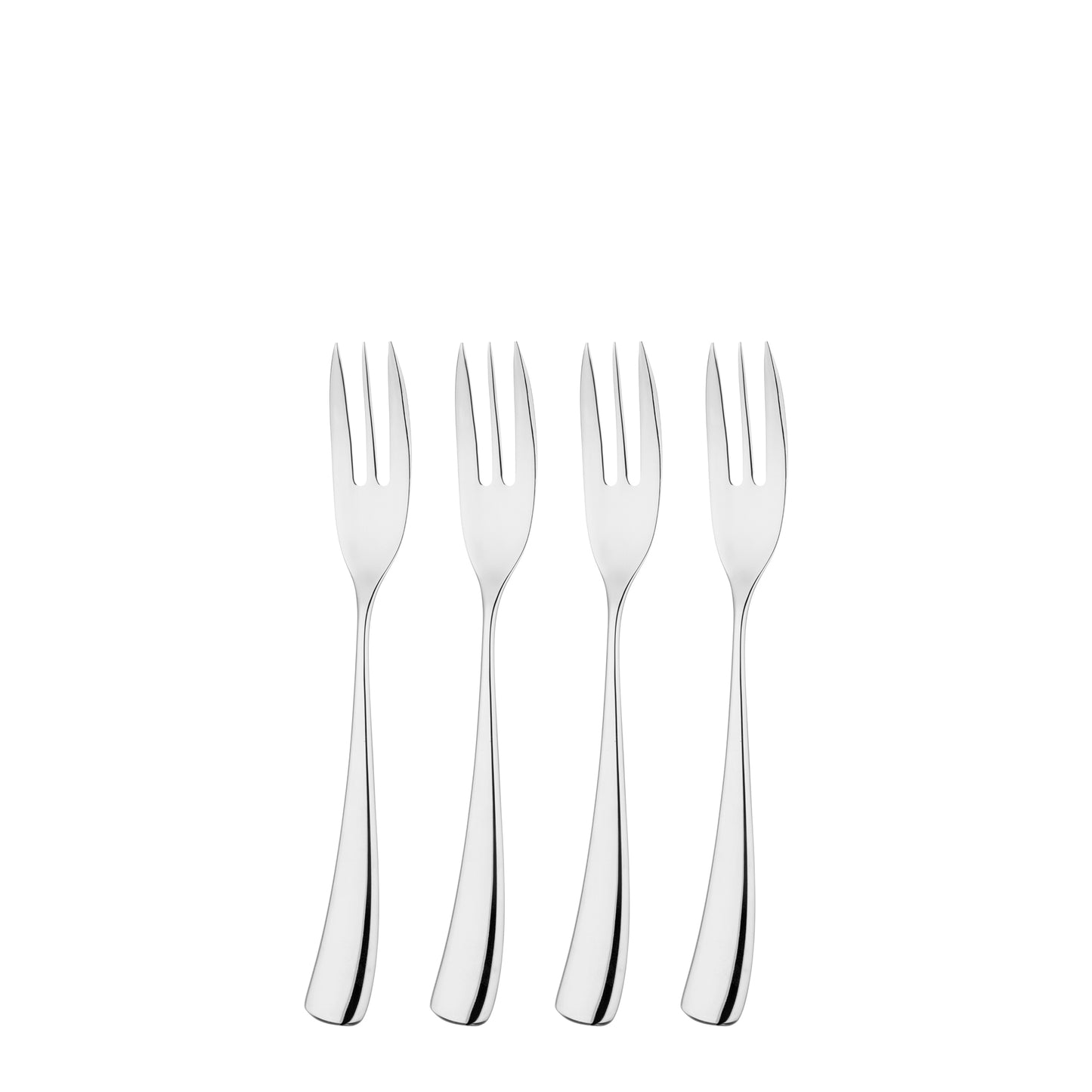 Studio William Larch Mirror 4 Piece Pastry Fork Set