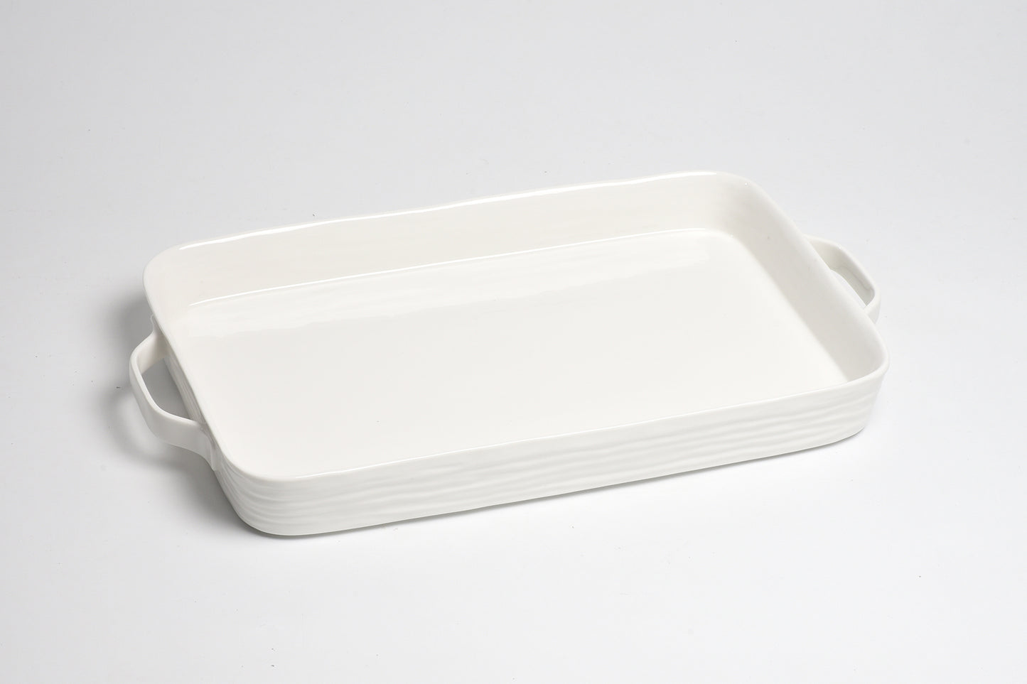 Pampa Bay Le Blanc Rectangular Tray With Handles