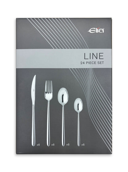 Elia Linear 24 Piece Cutlery Set