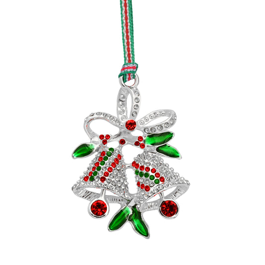 Newbridge Silverware Christmas Bells Christmas Tree Decoration - DELIVERY JULY