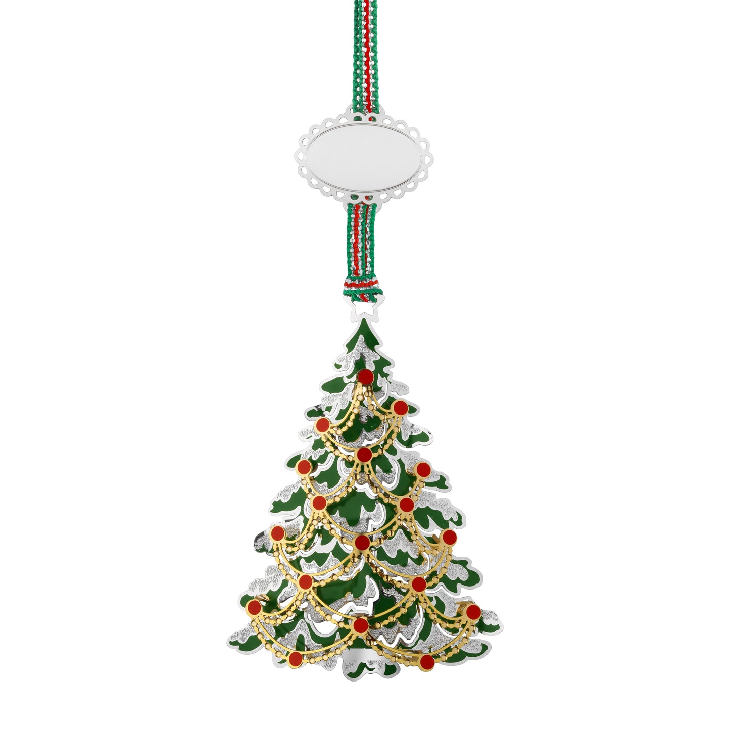 Newbridge Silverware Gold & Silver Plated Christmas Tree Decoration - DELIVERY JULY