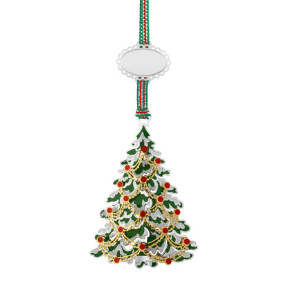 Newbridge Silverware Gold & Silver Plated Christmas Tree Decoration - DELIVERY JULY