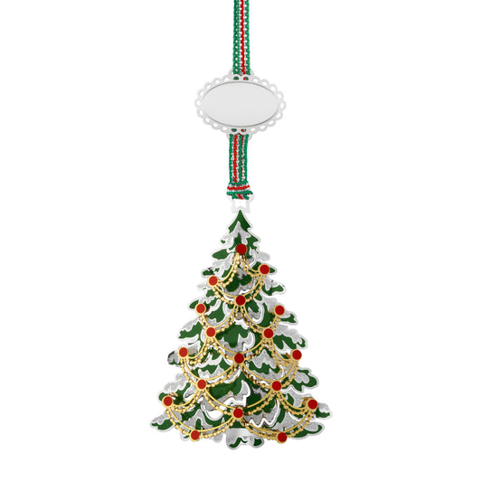 Newbridge Silverware Gold & Silver Plated Christmas Tree Decoration - DELIVERY JULY