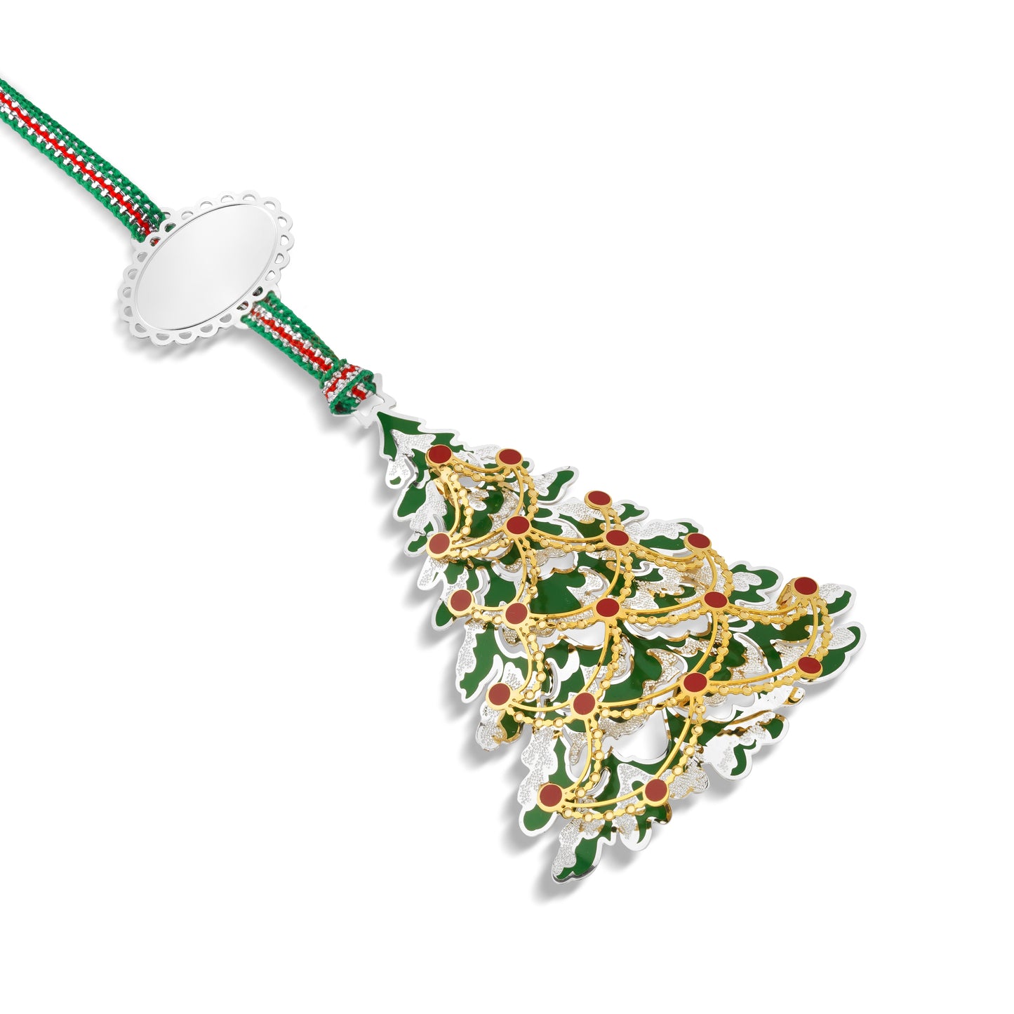 Newbridge Silverware Gold & Silver Plated Christmas Tree Decoration - DELIVERY JULY