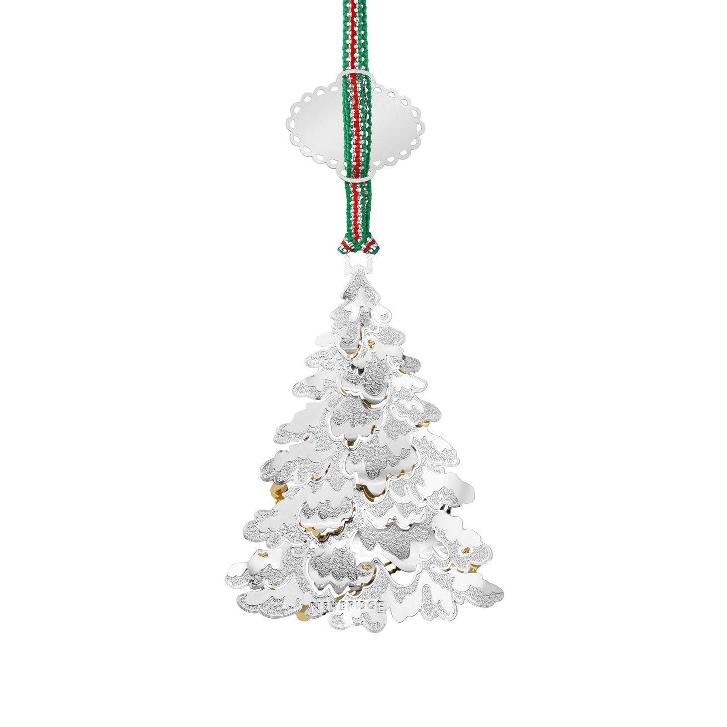 Newbridge Silverware Gold & Silver Plated Christmas Tree Decoration - DELIVERY JULY