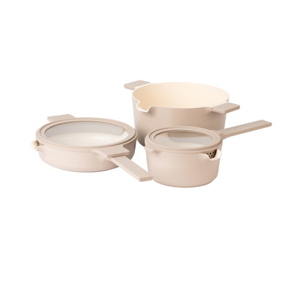 Luxe All-In-One Cookware Set - Beige