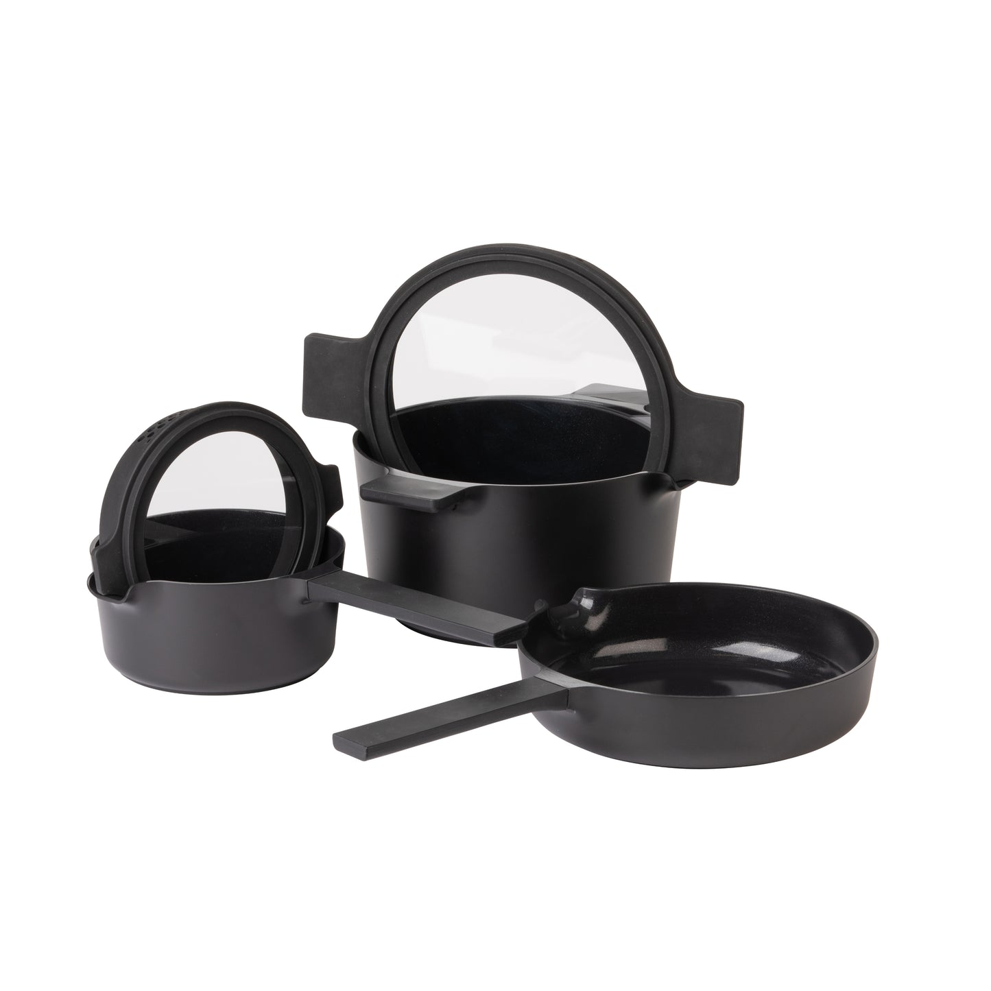 Luxe All-In-One Cookware Set - Black