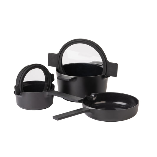 Luxe All-In-One Cookware Set - Black