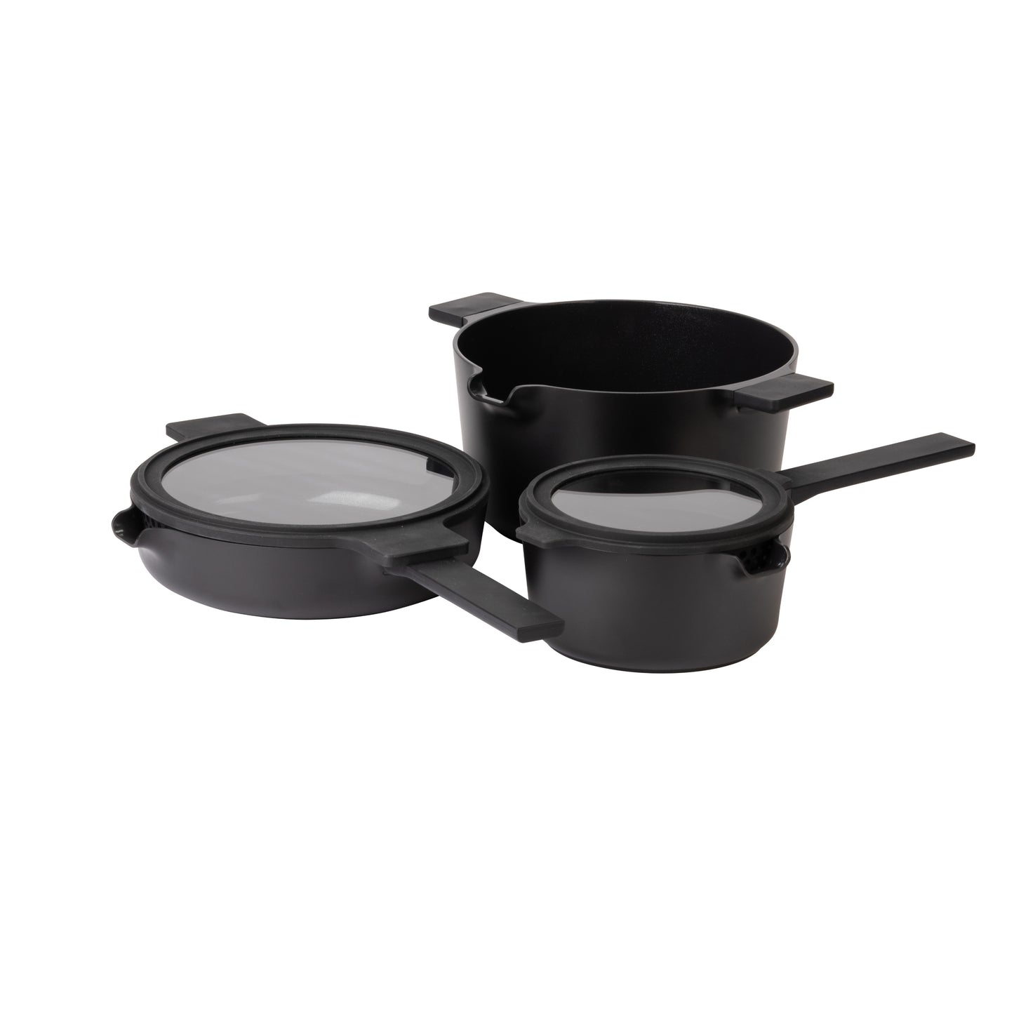 Luxe All-In-One Cookware Set - Black