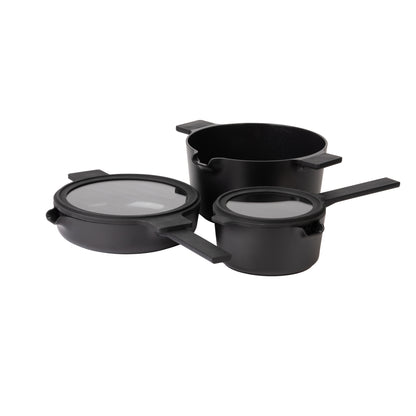 Luxe All-In-One Cookware Set - Black