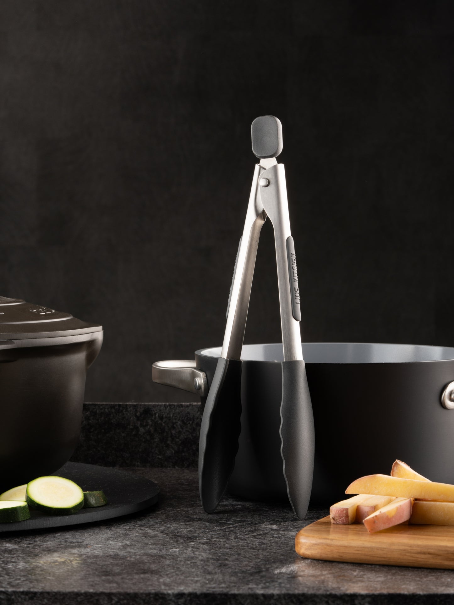 Luxe Stainless Steel 28cm Tongs