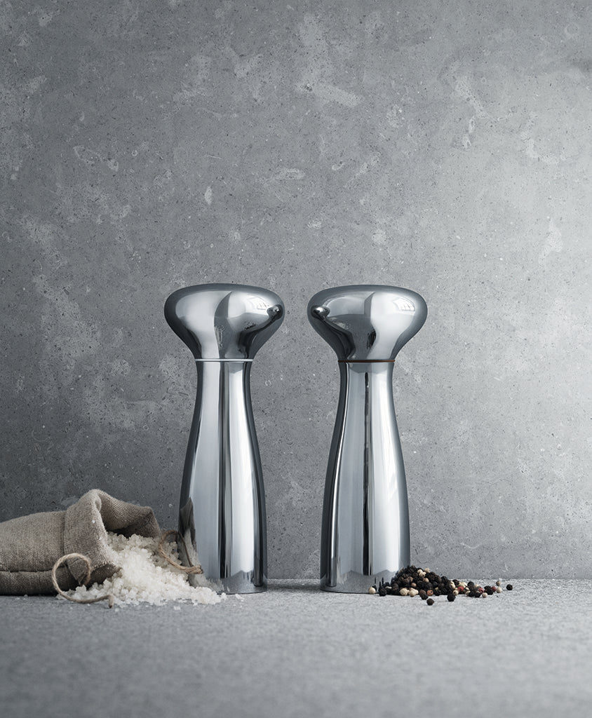 Georg Jensen Alfredo Stainless Steel Salt & Pepper