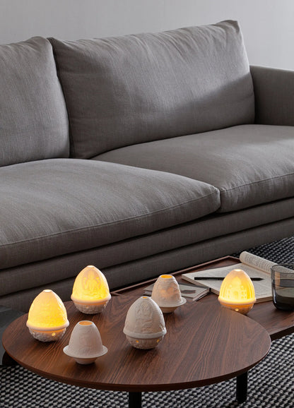 Lladro Angel With Star Lithophane Votive Light-Goviers