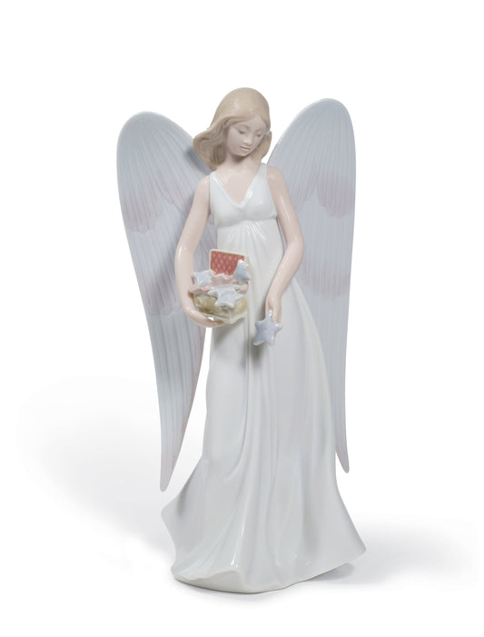 Lladro Angelic Stars Tree Topper-Goviers