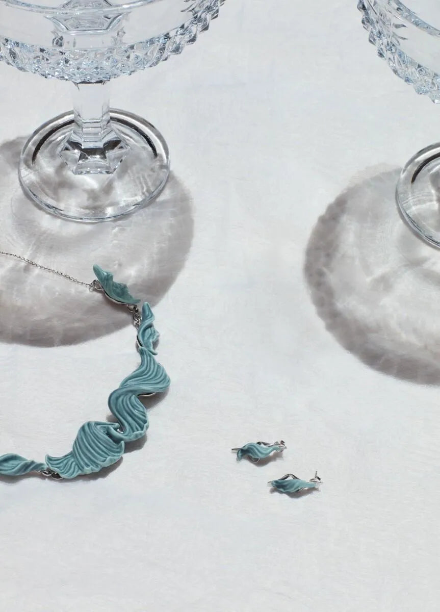 Lladro Aquarium Short Earrings