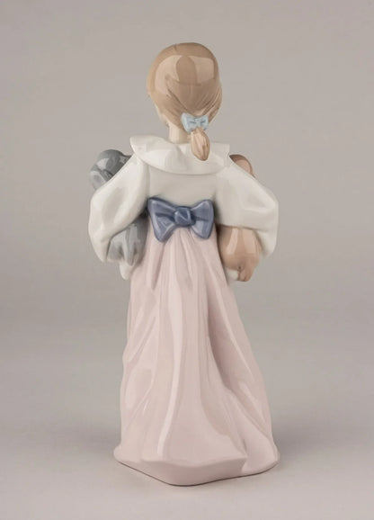 Lladro Arms Full of Love Girl Figurine-Goviers