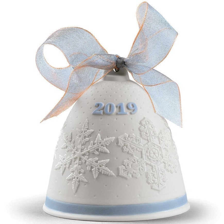 Lladro Christmas Bell 2019 Blue SPECIAL PRICE