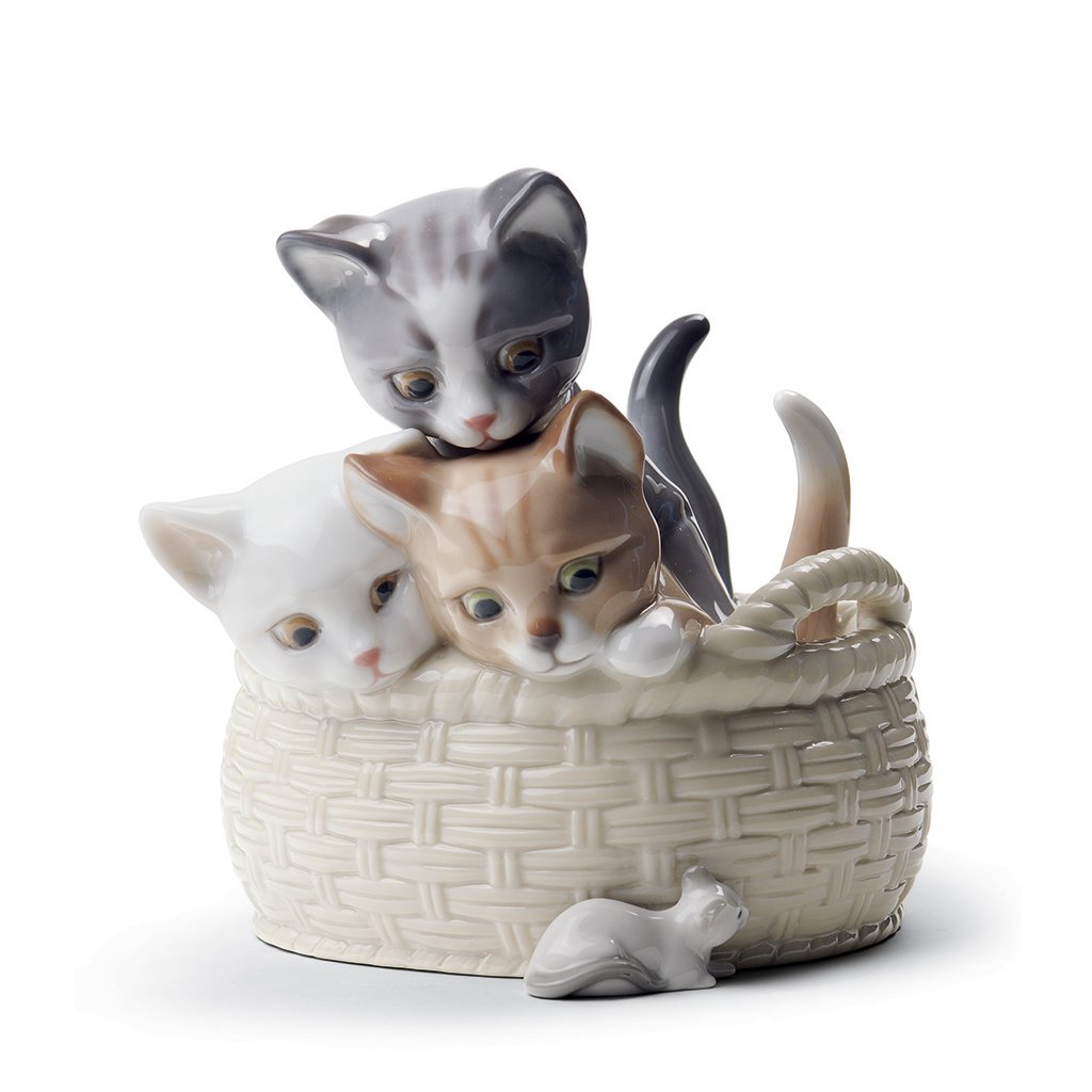 Lladro Curious kittens