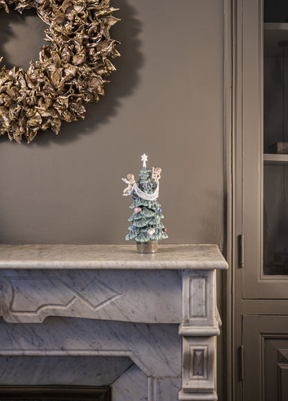 Lladro Evergreen of Peace Christmas Tree-Goviers