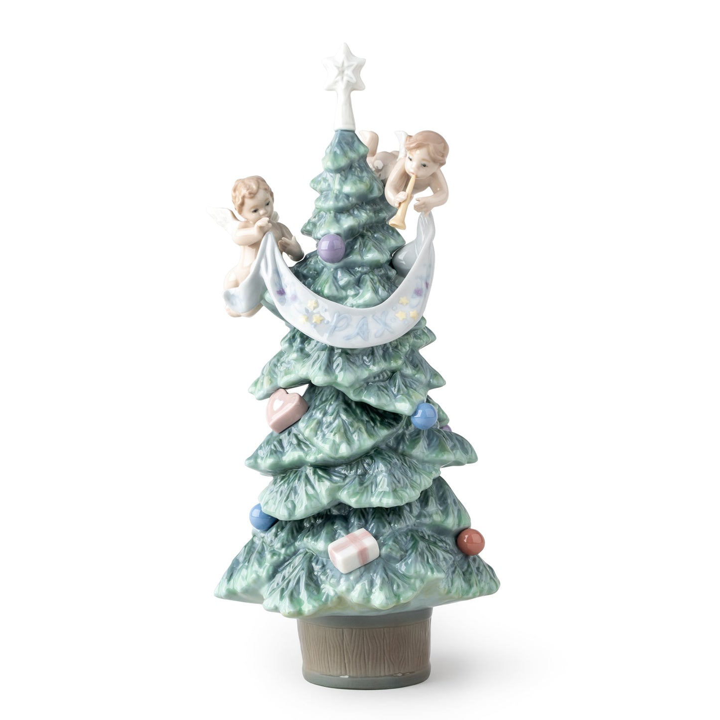 Lladro Evergreen of Peace Christmas Tree-Goviers