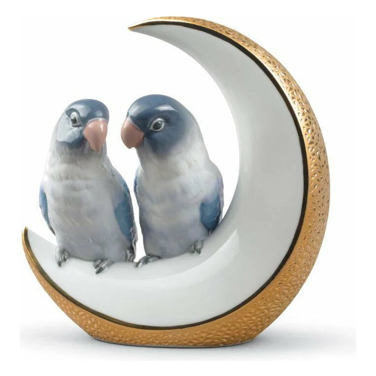 Lladro Fly Me To The Moon - Gold