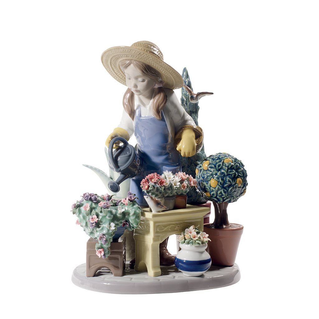 Lladro In My Garden